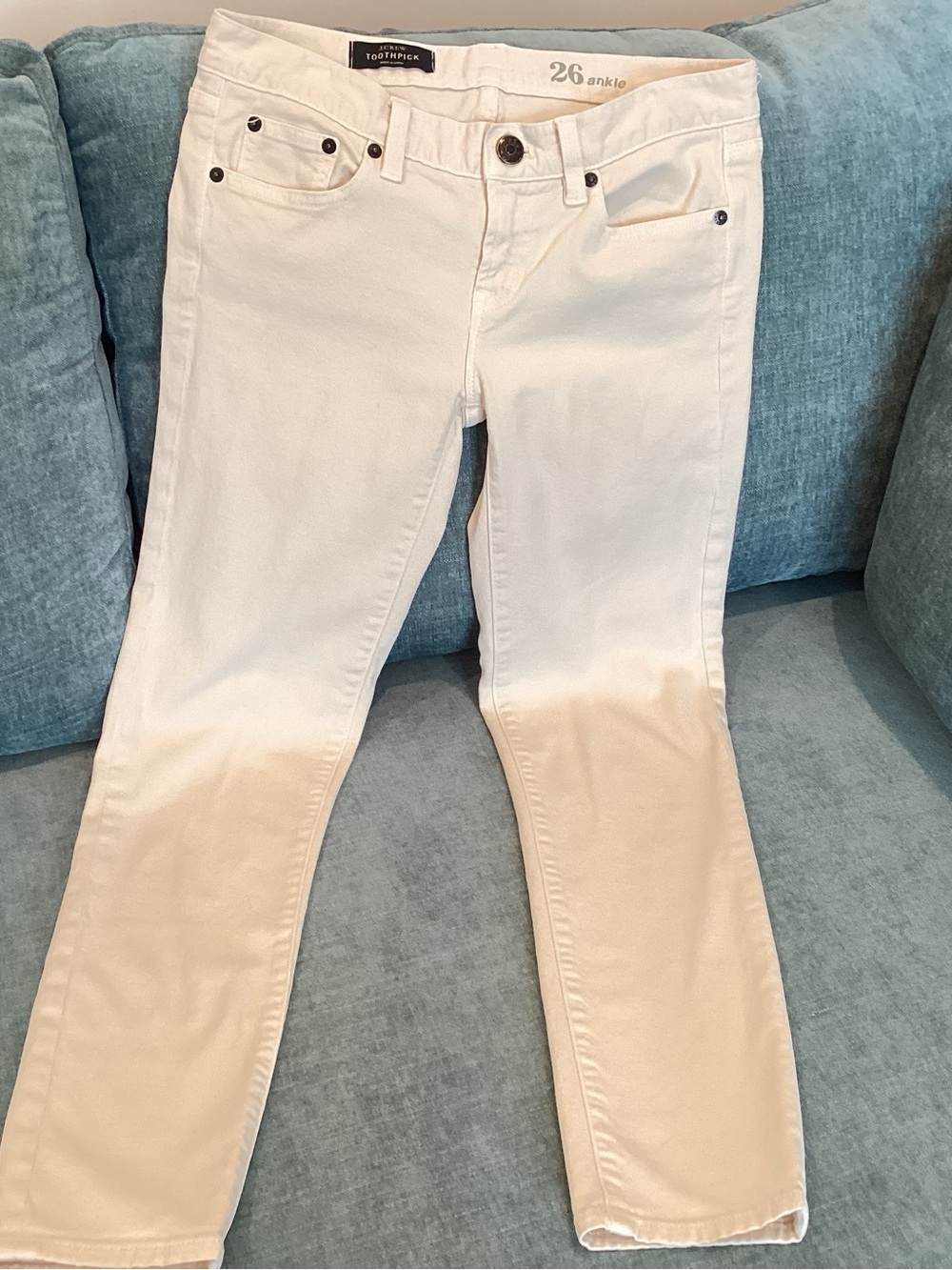 J. Crew Off-White Jeans for Women. Ankle Jeans #26